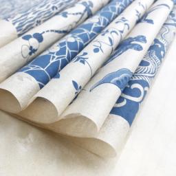 Adesivo de porcelana para cerâmica xj09, papel de transferência com argila, esmalte, flor, alta temperatura, faça você mesmo, ferramentas pintadas - Image 2
