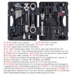 Bikemanual-kit de ferramentas para reparo de bicicleta, conjunto de alavancas de conserto e manutenção de casa, para bicicletas de estrada e mtb - Image 3