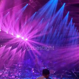 Ponto LED de feixe forte com caso de voo, luz do armário, prisma rotativo, efeito arco-íris, 8 facetas, 100watts, 2r - Image 5