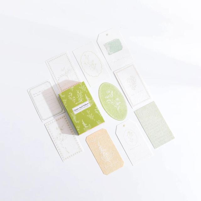 Conjunto Decorativo de Caixinhas de Papel para Scrapbooking e Planejamento - 30 Peças para Mensagens e Organização diária