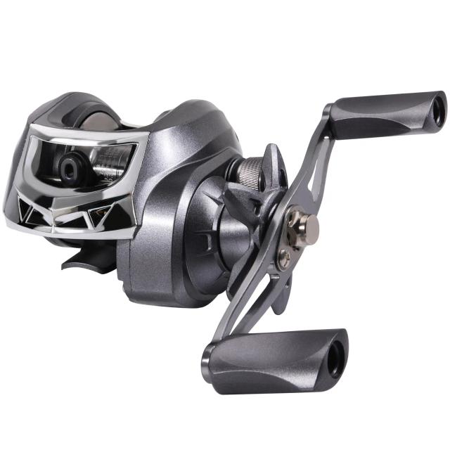 Sougayilang Carretel de Pesca Arremesso 8.1:1 Relação de Engrenagem Freio Magnético 17.6lb