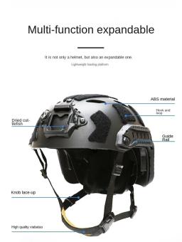 FMA Tactical Airsoft Fast SF Capacete de proteção segura com furo Ciclismo Escalada TB1462A - Image 4