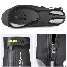 GIYO-Capas Impermeáveis de Ciclismo para Homens e Mulheres, Tampa Sapatos, Sapatos, Protetor de Bloqueio, MTB, Road Bike, Corrida - Image 5