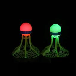 Outdoor Windproof Nylon Badminton bola luminosa, petecas fluorescentes, Super Resistente LED Acessórios - Image 5