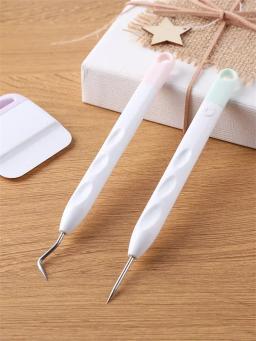 Vinil Weeding Ferramentas Set para Cricut Maker, Silhouette Relief, Carving Tool Kit, Ferramentas manuais, Scrapbook, DIY, Artesanato, 6 PCs/Set - Image 3