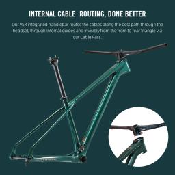 2025 LEXON TALUS Quadro de Carbono MTB 29er Bicicleta de Montanha 148*12mm Conjunto de Quadros de Bicicleta de Carbono 15/17/19 polegadas BOOST 29er Peças de Ciclismo - Image 3