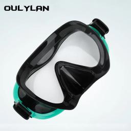 Oulylan Snorkeling Set para Adultos, Saia De Silicone, Óculos Anti-Fog, Máscaras De Mergulho, Equipamento De Piscina, Profissional - Image 3