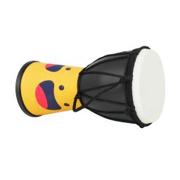 Tambores de mão africanos para ensinar crianças, Djembe Africano, instrumento musical de percussão, instrumentos Orff, brinquedos presentes, 4 Polegada - Image 2