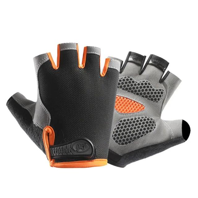 Luvas de Ciclismo Antiderrapantes e Respirantes com Absorção de Choque para Aventureiros ao Ar Livre