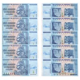 Cem Quintilhões de Dólares, Coleção Conote Banletes, Não Moeda, Cem Papel-Moeda, Não Moeda, 2008 Notas Comemorativas - Image 6