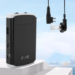 Amplificador de som - aprimoramento de fala de som de bolso, kit extra de fones de ouvido e microfone, dispositivo amplificador auditivo pessoal - Image 2