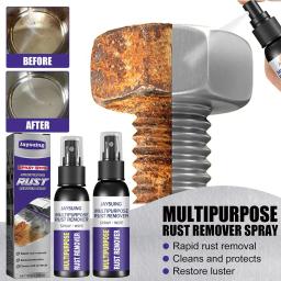 Spray Removedor de Ferrugem Multiuso, Limpeza de Superfícies Metálicas, Limpador de Pó Removedor de Carro, Tinta Super Manutenção, Ferro, 30 ml, 50ml - Image 2