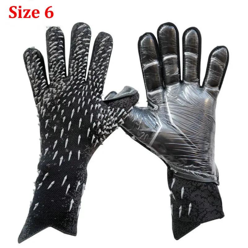 Luvas profissionais para adultos e crianças, látex espessado, proteção, futebol, esportes, futebol, goleiro - Image 1