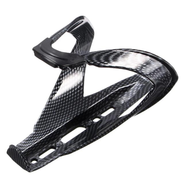 Suporte de Garrafa de Água em Fibra de Carbono para Bicicletas de Estrada - Rack Acessório Prático e Leve