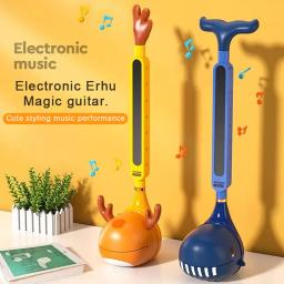 Otamatone Instrumento Musical Eletrônico para Crianças, Japonês Sintetizador girino, Kawaii Elétrico Kalimba Piano, Kid Toy - Image 3