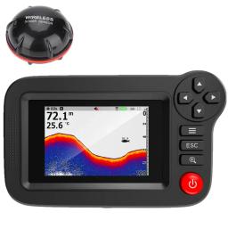 Professional subaquática Fish Finder, Barco Pesca Sonar, portátil, 3.5in tela colorida - Image 2