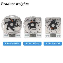 Shimano xt SM-RT86 disco de freio rotor tecnologia gelo disco freio 6 parafusos rt86 160mm 180mm 203mm para mtb acessórios da bicicleta disco rotor - Image 6