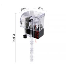 Pendure Fish Tank Filter for Aquarium, externo Cachoeira, bomba de corrente constante, acessórios de aquário, 3 em 1 - Image 6