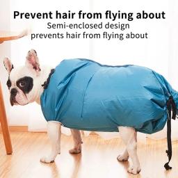 Secador Rápido Portátil De Cabelo para Animais De Estimação, Saco Seco, Dobrável, Beleza, Banho, Caixa De Secagem, Secagem, Sopro, Cão, Gato - Image 2