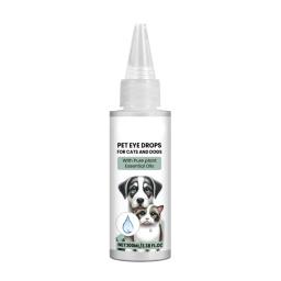 100ml gatos cães colírio pet removedores manchas lágrima cães olho saúde líquido - Image 4