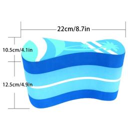 Nadar puxar bóia perna flutuador leve eva espuma natação puxar flutuador piscina treinamento ajuda pernas quadris apoio natação - Image 6