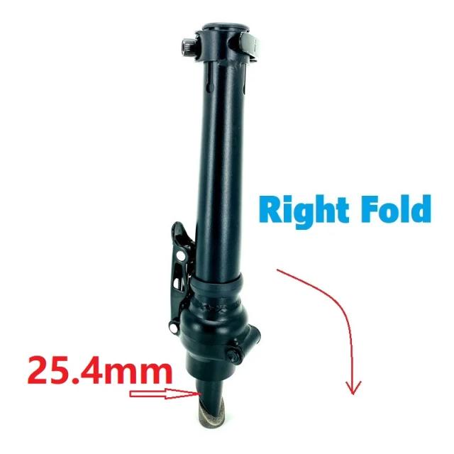 Stem telescópico ajustável para E-bike - Seção dupla, 22,2mm e 25,4mm, peças de reposição para bicicletas elétricas