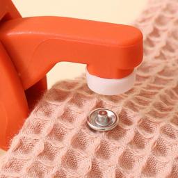 Alicate de fixação com botões Metal Snaps, Press Tool Kit para costura e artesanato, artesanato DIY, roupas, chapéus, artesanato, 50 conjuntos - Image 2