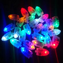 Balões para decoração de festa de casamento e dia dos namorados, lanterna de papel led colorida flash 100 - Image 5