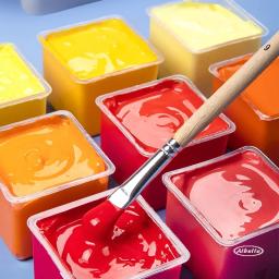 HIMI-Conjunto profissional de tintas para aquarela guache, design exclusivo, tinta para estudante, artigos de arte, 18 24 cores, 30ml - Image 3