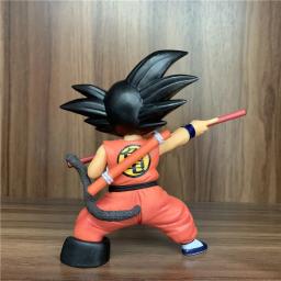 Naa anime dragon ball z son goku criança cenas clássicas figura de ação pvc dbz goku batalha piccolo vegeta mestre roshi modelo brinquedo 12cm - Image 4