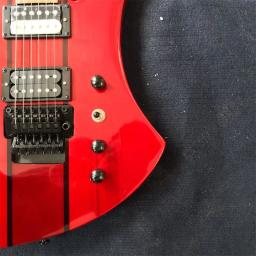 Guitarra Elétrica Profissional com Bege Pescoço, 24 Trais, Bege Pescoço, 6 Cordas Humbucker, instrumentos Musicais personalizados, profissionais, saída De Fábrica - Image 5