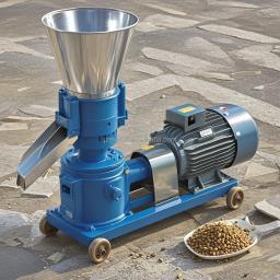 Fazendas usam máquina doméstica de processamento de ração de aves pequenas e moinho de pellets de alimentação para granulador de gado de animais de aves - Image 6