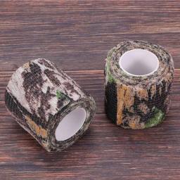 Fita de camuflagem auto-adesiva para camping, caça, bicicleta, telescópio, estiramento, envoltório escopo, 6 rolo - Image 2