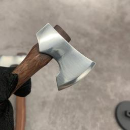 Aço inoxidável Mini Sharp Axe Handle, Lâmina fixa, EDC Knife, Outdoor Camping Utility Pocket Knife, Ferramentas manuais para sobrevivência - Image 4