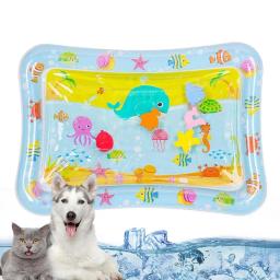 Tapete De Jogo De Água Sensorial Para Cães E Gatos, Almofada Inflável, Jogo Interativo, Espessado - Image 6