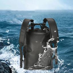 PVC impermeável natação saco, leve praia mochila, pesca canoagem caiaque armazenamento, deriva rafting sacos, seco saco, 25L - Image 2