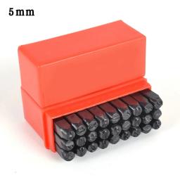 27 pçs ferramenta de artesanato de couro selos maiúsculas letra alfabeto conjunto perfurador aço metal artesanato kits de ferramentas A-Z 2-6mm - Image 2