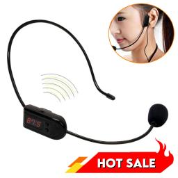 FM Wireless Microfone Headset, Megafone, Rádio Mic, portátil para alto-falante, Ensino, Tour Guide, Promoção de Vendas, Reunião - Image 1