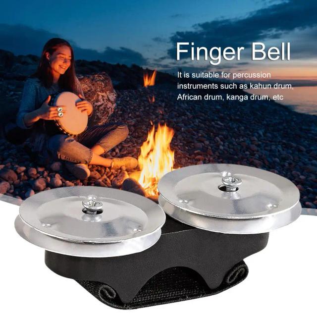 Percussão Criativa: Finger Bell, Metal Hand Bell e Shakers para Conga e Cajon Drum