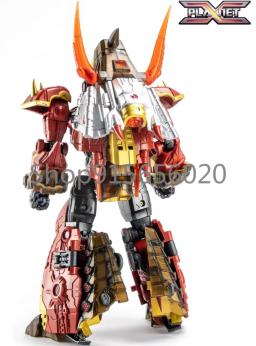Planet X PX-05R Quirinus PX05R Dinobot Slag versão cor vermelha em estoque - Image 3