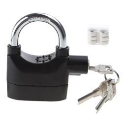 Cadeado de alarme à prova d'água para motocicleta, cadeado de alarme com feixe curto para bicicleta e bicicleta - Image 2