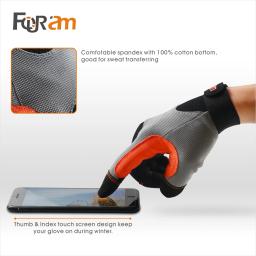 Luvas multiuso para homens e mulheres, mecânico utilitário, tela sensível ao toque de alta densidade, excelente aderência - Image 3