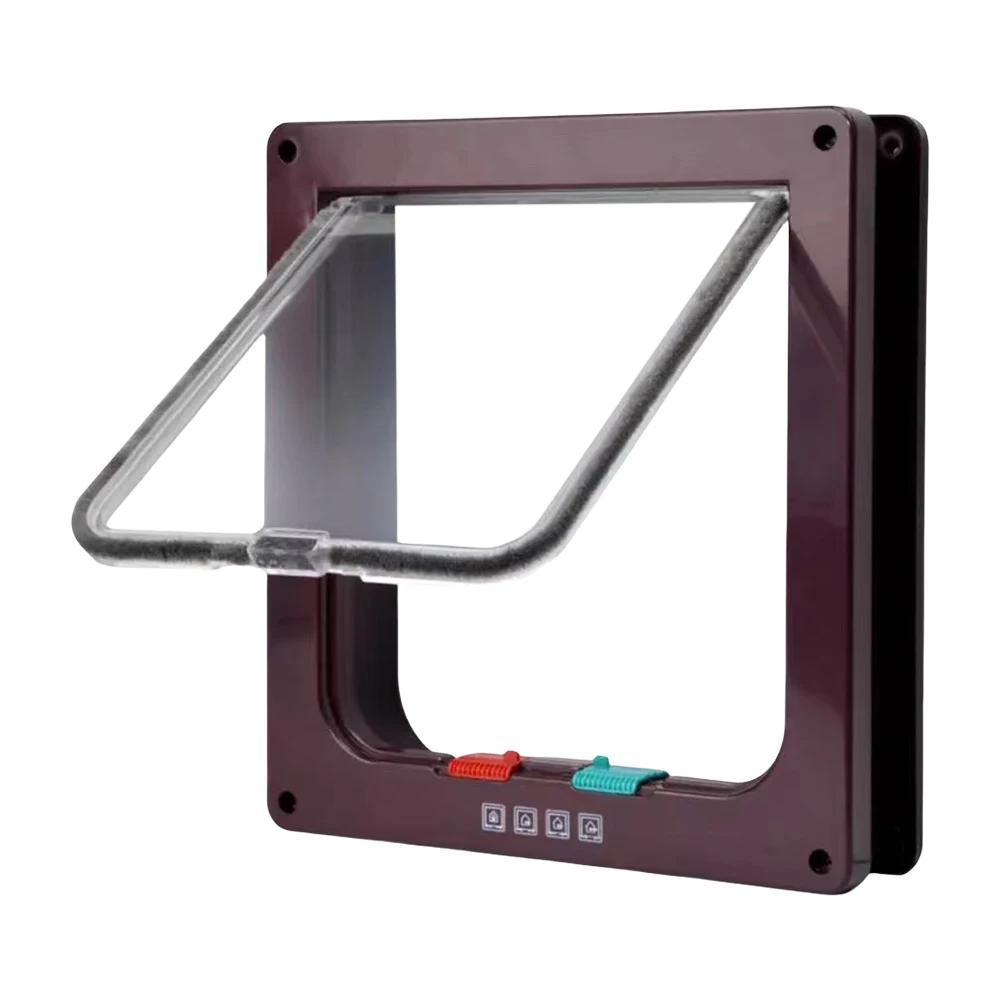 Smart Flap Porta Deslizante para Animais de Estimação, 4 Way Lock, Portão de Segurança, Controlador Switch, Gato e Cachorro, Portão de Segurança, Cão e Gatinho, Pet Shop - Image 1