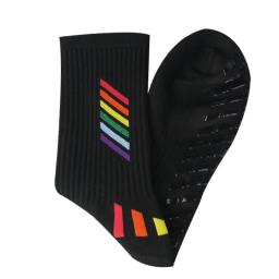 Silicone antiderrapante meias com padrão Multicolor para adultos, futebol meias, meias de futebol, alta qualidade, aperto de esportes, EU38-44, 2023 - Image 6