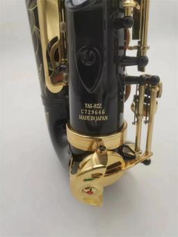 Saxofone Alto preto com Case Acessórios, Um em Um Modelo, E-Flat, Sax Profissional, Instrumento de Música, Novo, 82Z, Melhor Qualidade - Image 2