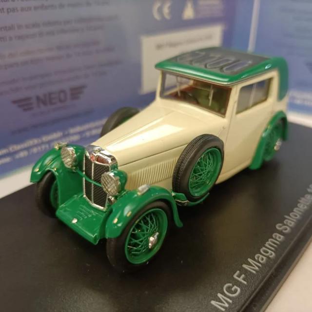 Diecast 1/43 MG F 1933: Clássico Modelo de Carro em Resina para Colecionadores e Presentes Nostálgicos
