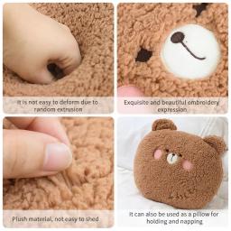 Coelho Dos Desenhos Animados Almofada Sentada, Almofada Kawaii, Cadeira Do Encosto Sofá, Almofadas Decorativas Para Cama, Cadeira De Escritório - Image 6