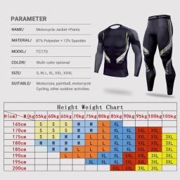 Treino esportivo masculino terno ginásio de fitness compressão conjunto roupas esportivas correndo jogging esporte wear roupas exercício rashguard treino - Image 6