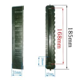 Caixa preta durável do mastro da placa de windsurf 70% náilon e 30% fibra ventilada windsurf sup acessórios da placa de surf suporte sup fin caixa - Image 2