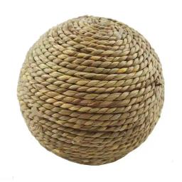 Brinquedo interativo para o animal de estimação pequeno, brinquedo do animal de estimação, hamster, cobaia, grama natural, 1pc - Image 3